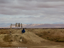 Tuareg well system, rural Morocco