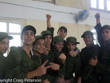 Preparing for revolutionary dance