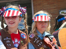 Parade in Evanston, Il