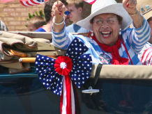 Parade in Evanston, Il